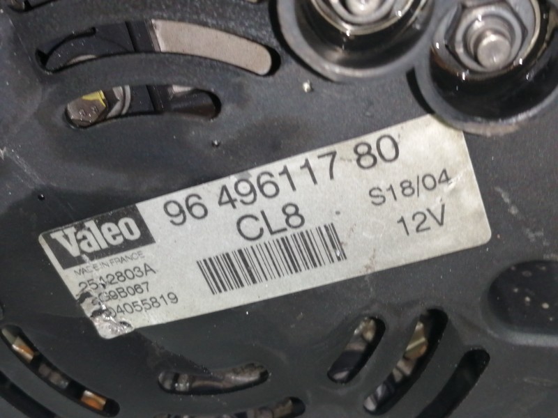 Recambio de alternador para peugeot 307 break/sw (s2) sw referencia OEM IAM 9649611780  