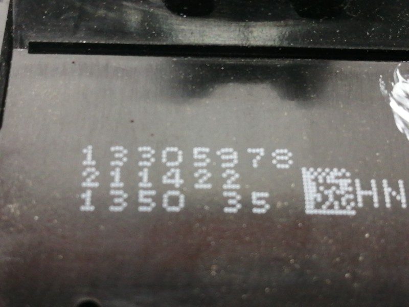 Recambio de mando elevalunas delantero izquierdo para opel meriva b cosmo referencia OEM IAM 13305978  