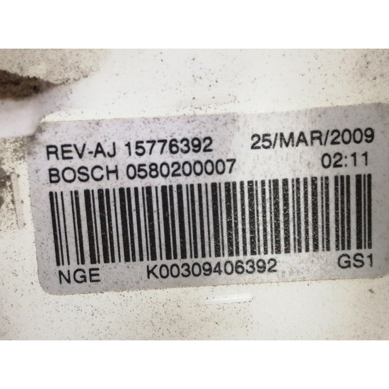 Recambio de aforador para opel insignia berlina cosmo referencia OEM IAM 0580200007 15776392 