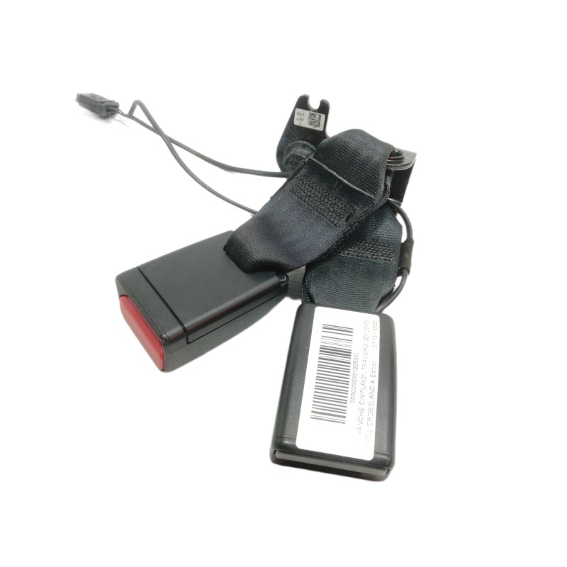 Recambio de enganche cinturon trasero derecho para opel crossland x edition referencia OEM IAM 39172069  