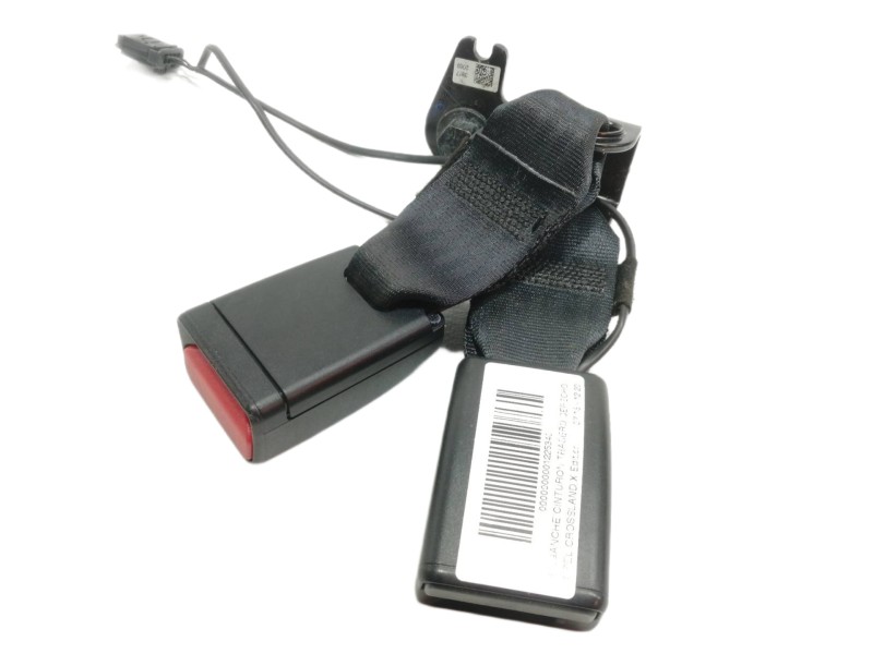 Recambio de enganche cinturon trasero derecho para opel crossland x edition referencia OEM IAM 39172069  