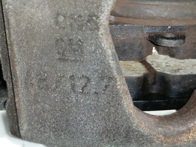 Recambio de pinza freno delantera derecha para opel corsa b edition 2000 referencia OEM IAM   