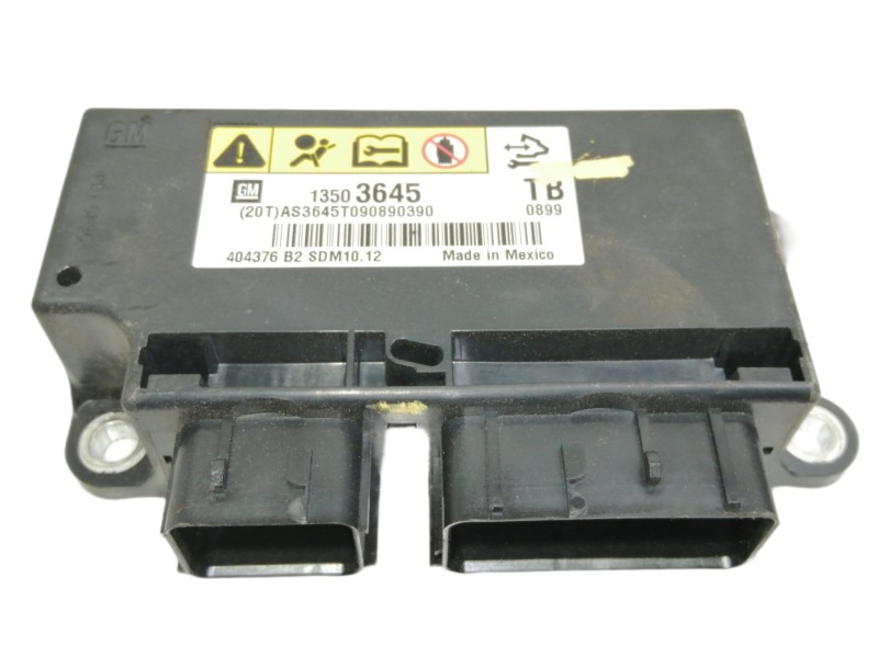 Recambio de centralita airbag para opel insignia berlina cosmo referencia OEM IAM 13503645  