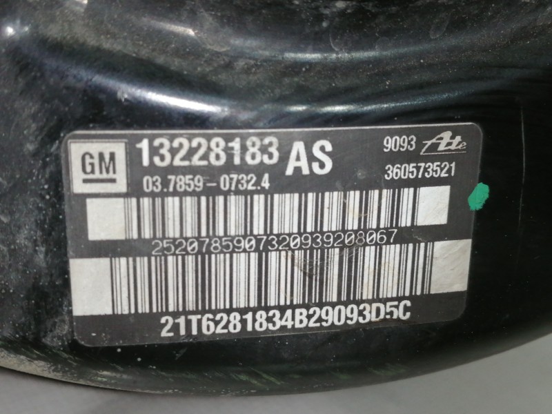 Recambio de servofreno para opel insignia berlina cosmo referencia OEM IAM 13228183AS 360573521 