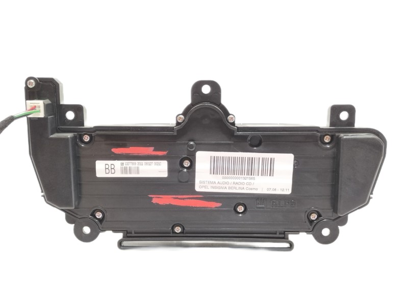 Recambio de sistema audio / radio cd para opel insignia berlina cosmo referencia OEM IAM 13277909  