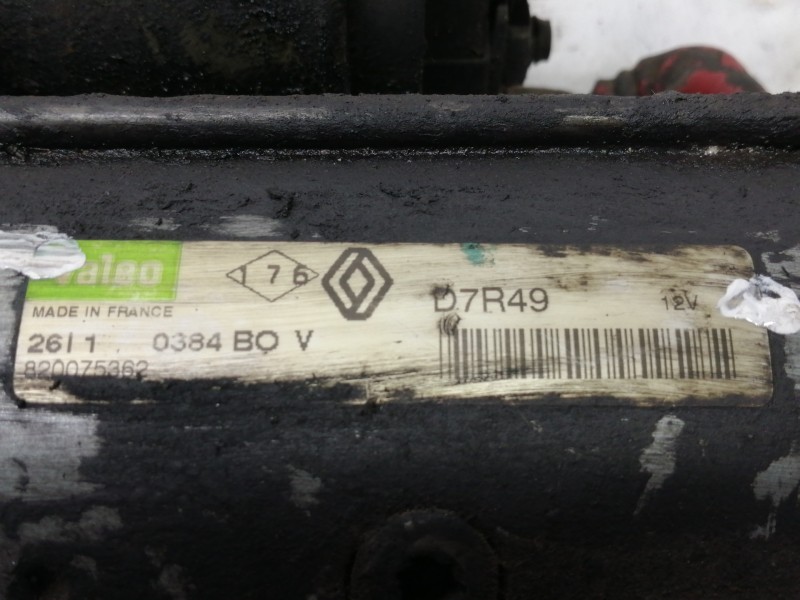 Recambio de motor arranque para renault laguna ii (bg0) authentique referencia OEM IAM 820075362  