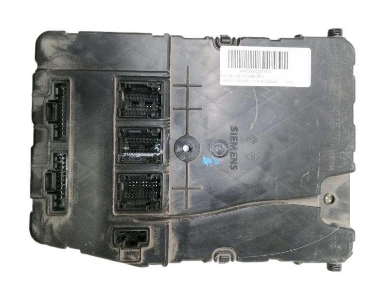 Recambio de caja reles / fusibles para renault scenic ii 1.9 dci diesel referencia OEM IAM 8200306434 S118400220B 