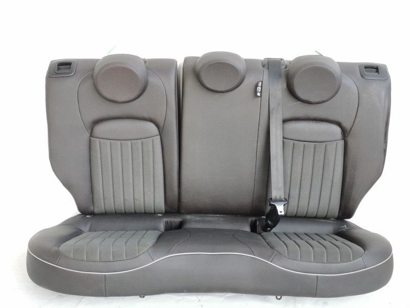 Recambio de juego asientos completo para fiat 500 x (334) urban referencia OEM IAM PIEL/CUERONEGRO  