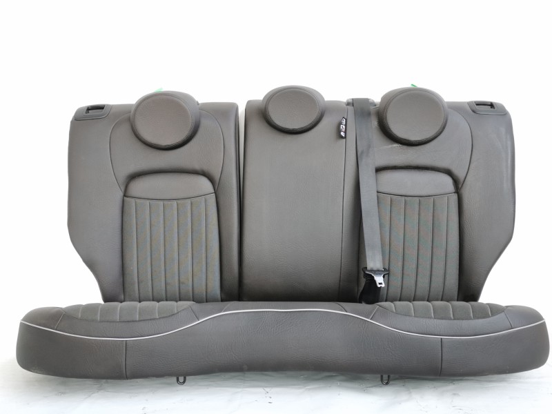 Recambio de juego asientos completo para fiat 500 x (334) urban referencia OEM IAM PIEL/CUERONEGRO  