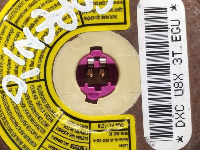 Recambio de airbag delantero izquierdo para kia sorento 2.5 crdi vgt ex2 referencia OEM IAM   