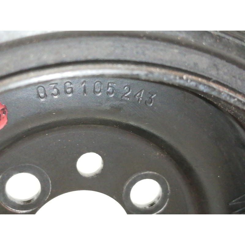 Recambio de polea cigueñal para volkswagen passat berlina (3c2) trendline referencia OEM IAM 03G105243  
