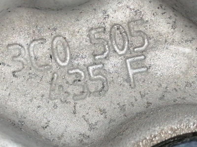 Recambio de mangueta trasera izquierda para volkswagen passat berlina (3c2) advance referencia OEM IAM 3C0505436F 3C0615611H 