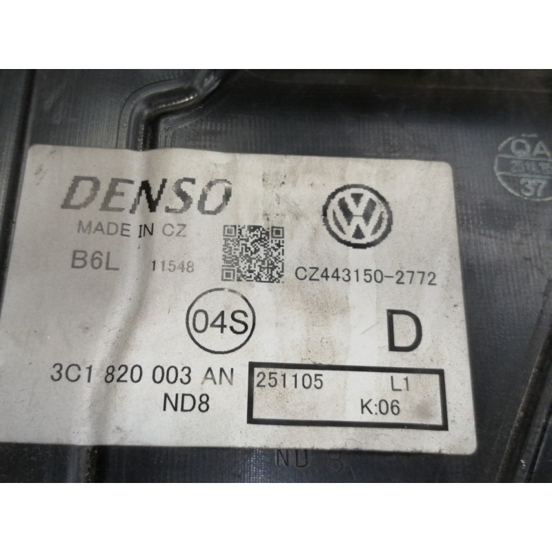 Recambio de calefaccion entera normal para volkswagen passat berlina (3c2) advance referencia OEM IAM 3C1820003AN  