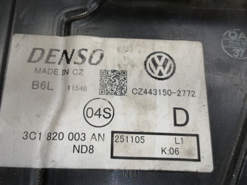 Recambio de calefaccion entera normal para volkswagen passat berlina (3c2) advance referencia OEM IAM 3C1820003AN  