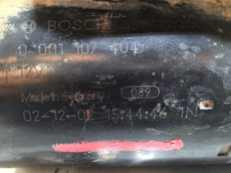 Recambio de motor arranque para opel astra g coupé 1.8 16v referencia OEM IAM 0001107404  