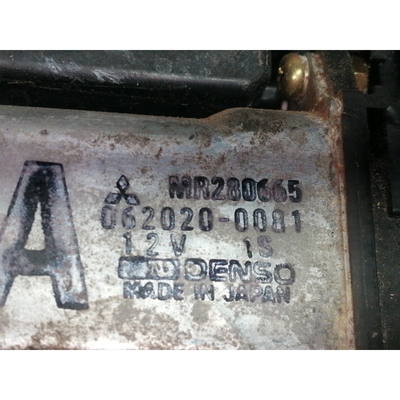 Recambio de elevalunas delantero izquierdo para mitsubishi galant berlina (ea0) 2500 v6 24v referencia OEM IAM MR280665 06202000