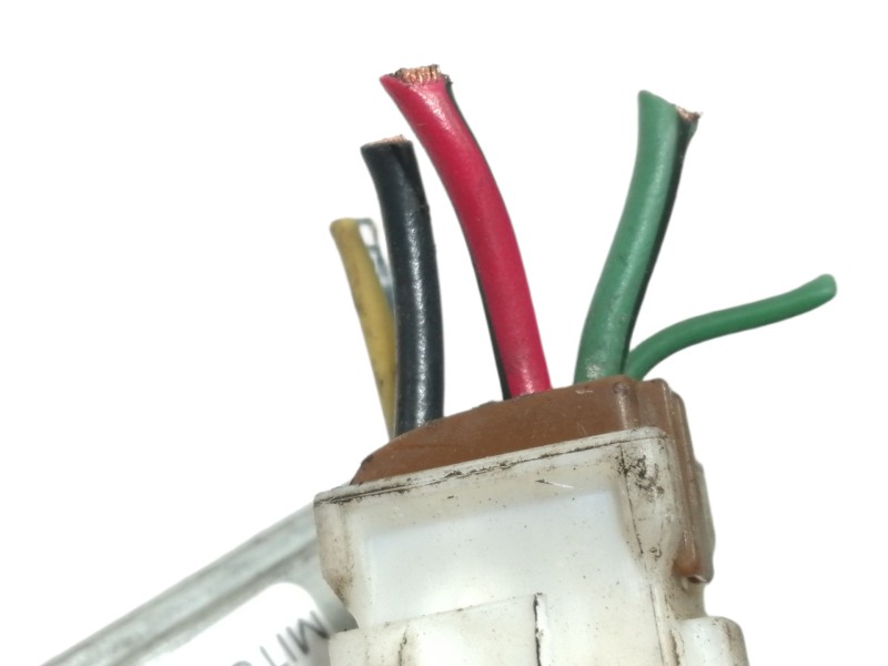 Recambio de elevalunas trasero izquierdo para mitsubishi galant berlina (ea0) 2500 v6 24v referencia OEM IAM MR215441 0620200072