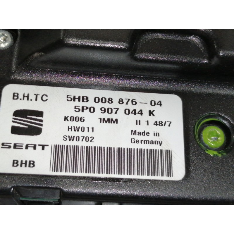 Recambio de mando calefaccion / aire acondicionado para seat toledo (5p2) reference referencia OEM IAM 5HB00887604  