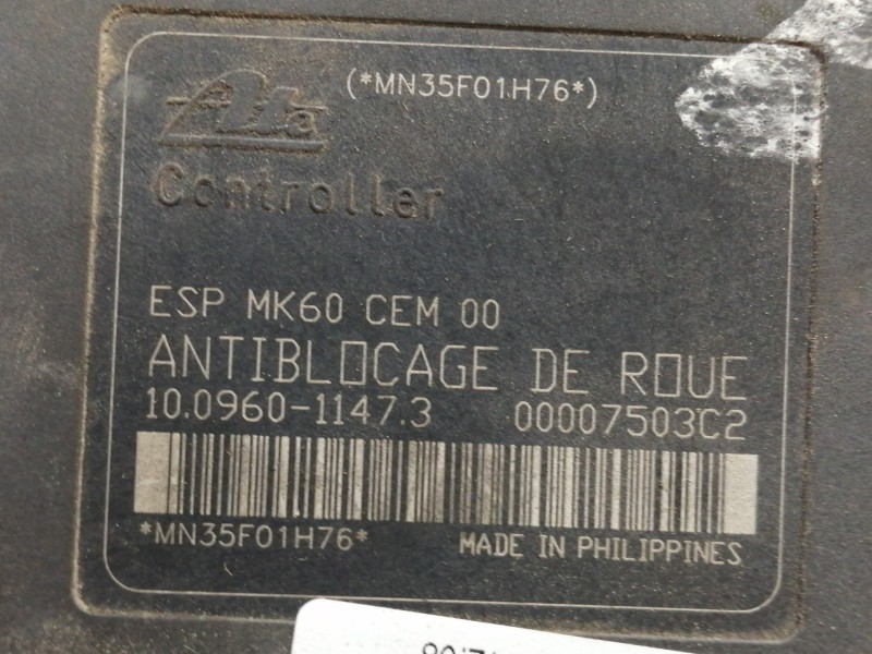 Recambio de abs para citroën c5 break sx referencia OEM IAM 9657061080 10020601894 10096011473 00007503C2 