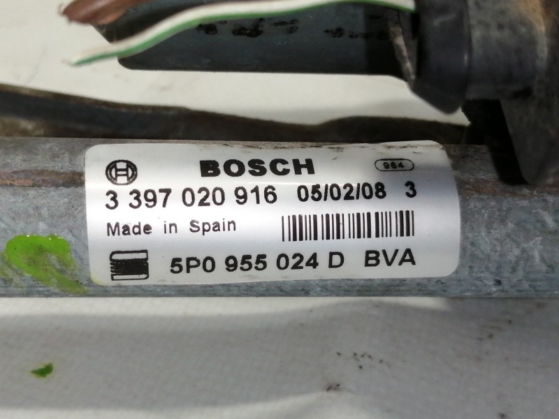 Recambio de motor limpia delantero para seat toledo (5p2) reference referencia OEM IAM 5P0955024D  