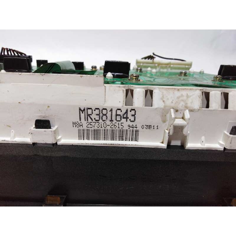 Recambio de cuadro instrumentos para mitsubishi montero pinin (h60/h70) 1800 gdi (3-ptas.) referencia OEM IAM MR381643  