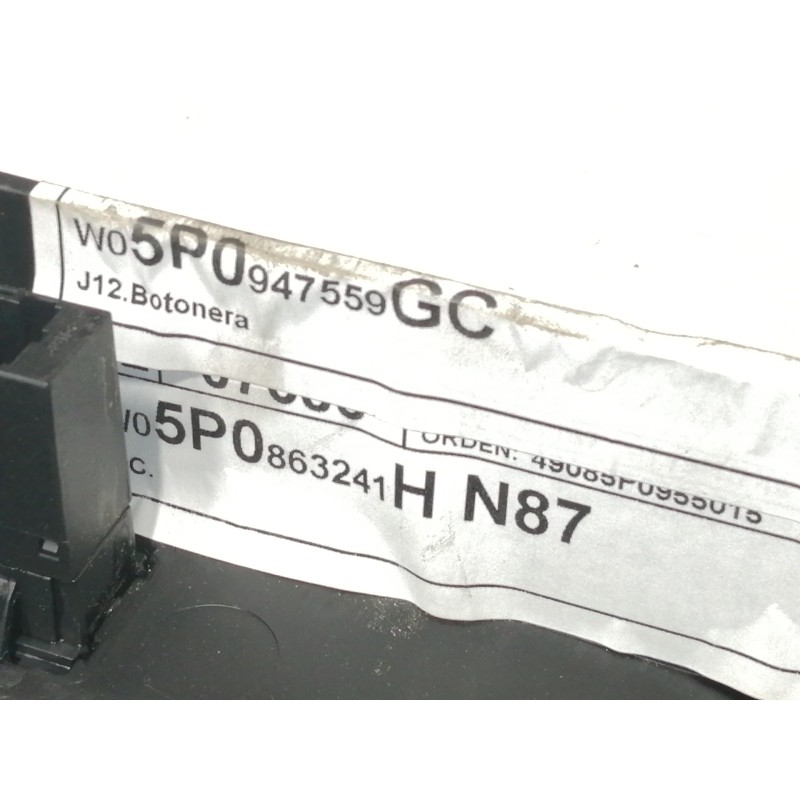 Recambio de apoyabrazos central para seat toledo (5p2) reference referencia OEM IAM 5P0864251B  