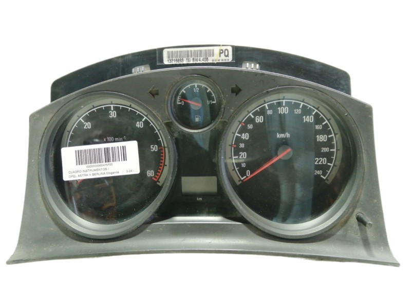 Recambio de cuadro instrumentos para opel astra h berlina elegance referencia OEM IAM 13216693 A2C53024902C 