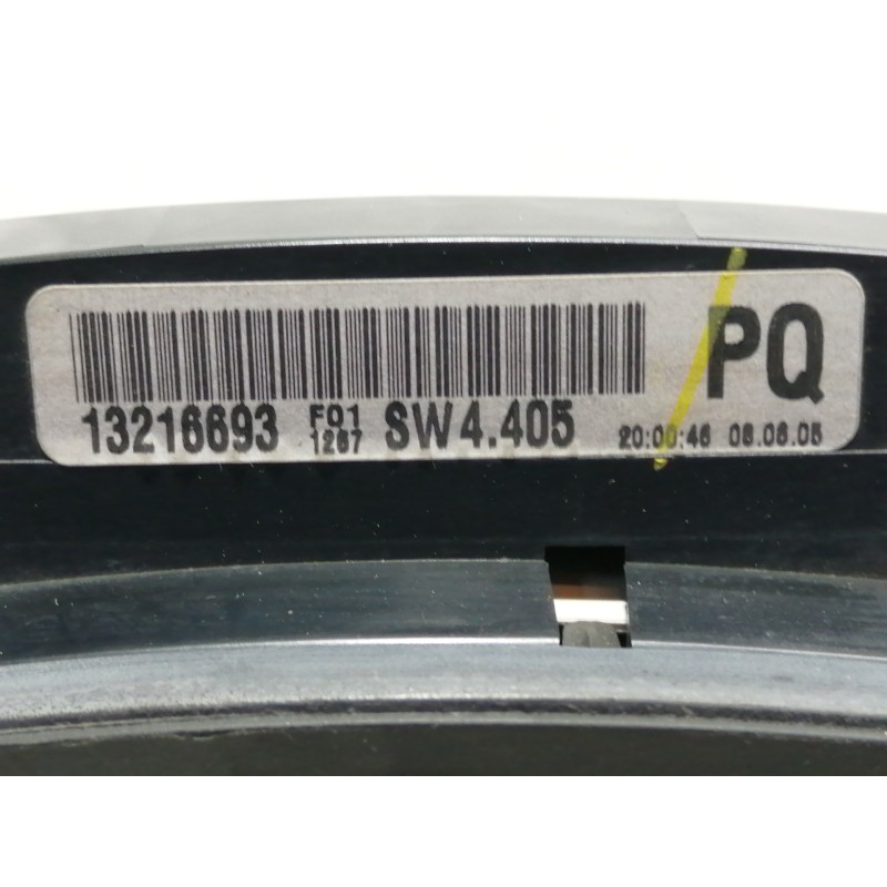 Recambio de cuadro instrumentos para opel astra h berlina elegance referencia OEM IAM 13216693 A2C53024902C 