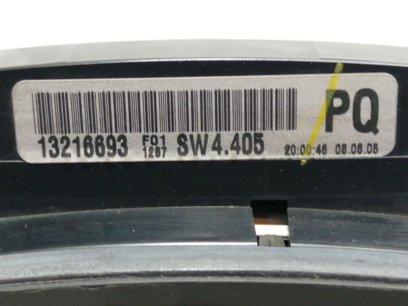 Recambio de cuadro instrumentos para opel astra h berlina elegance referencia OEM IAM 13216693 A2C53024902C 