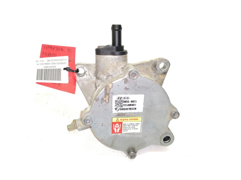 Recambio de depresor freno / bomba vacio para hyundai kona sle 2wd referencia OEM IAM 2881004075  