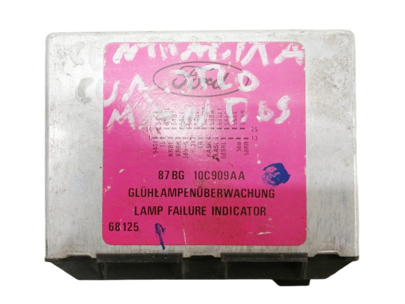 Recambio de centralita luces para ford scorpio gl berlina referencia OEM IAM 87BG10C909AA  