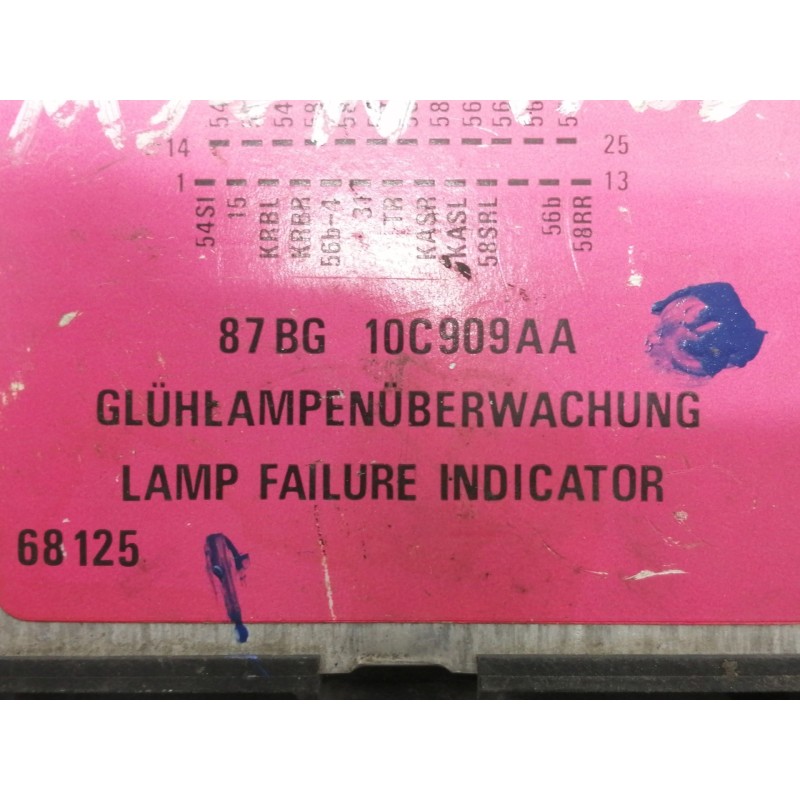 Recambio de centralita luces para ford scorpio gl berlina referencia OEM IAM 87BG10C909AA  