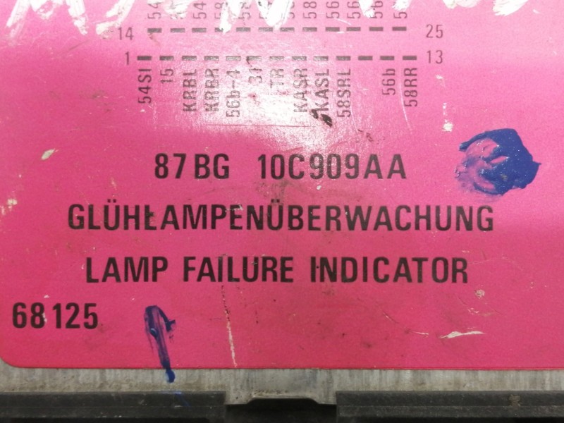 Recambio de centralita luces para ford scorpio gl berlina referencia OEM IAM 87BG10C909AA  