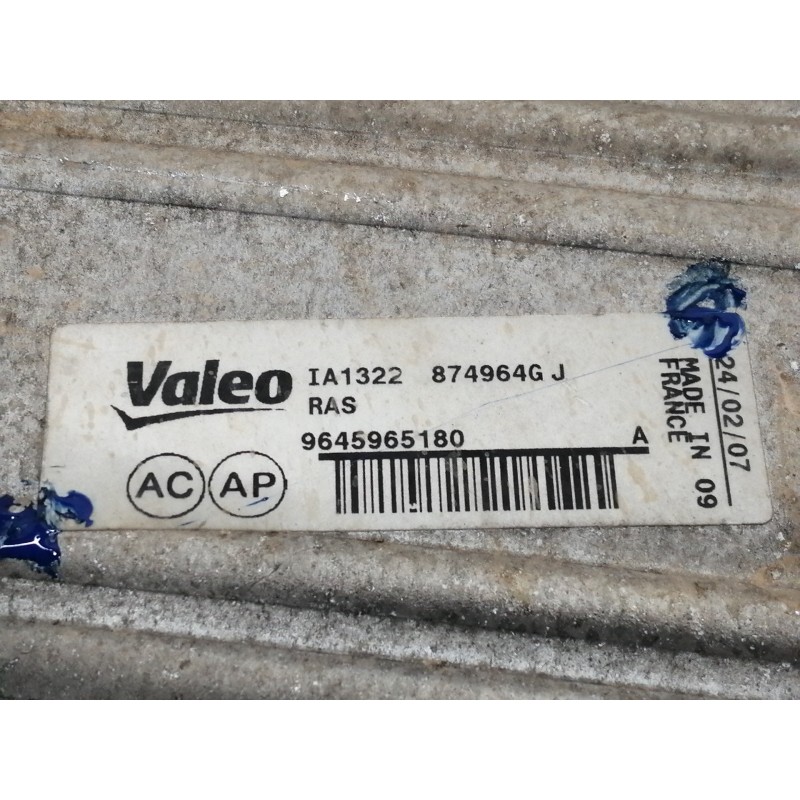 Recambio de intercooler para citroën xsara picasso 1.6 hdi 110 sx top referencia OEM IAM 9645965180  