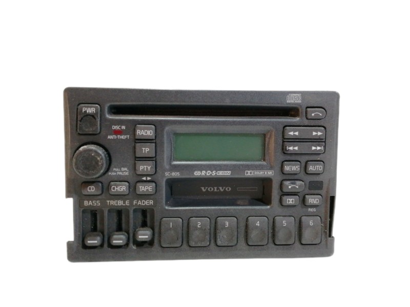 Recambio de sistema audio / radio cd para mitsubishi galant berlina (ea0) 2500 v6 24v referencia OEM IAM 35337751  