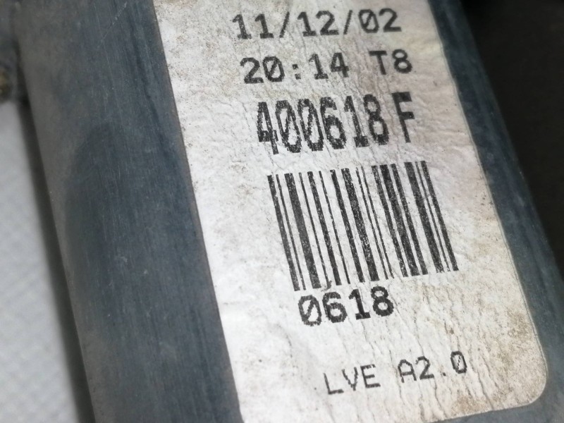Recambio de elevalunas delantero derecho para citroën c3 1.1 vivace referencia OEM IAM 400618F 400618 