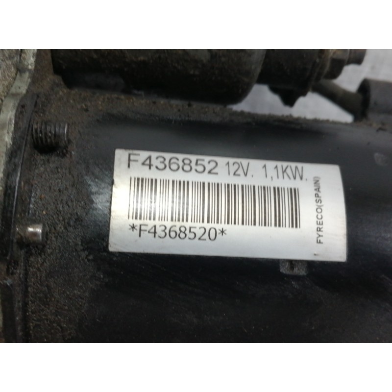 Recambio de motor arranque para citroën c3 1.1 vivace referencia OEM IAM F436852 F4368520 