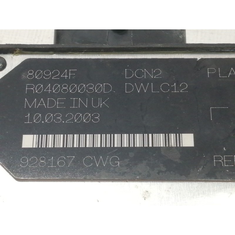 Recambio de centralita motor uce para peugeot 206 berlina x-line referencia OEM IAM R04080030D  