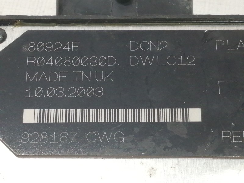 Recambio de centralita motor uce para peugeot 206 berlina x-line referencia OEM IAM R04080030D  