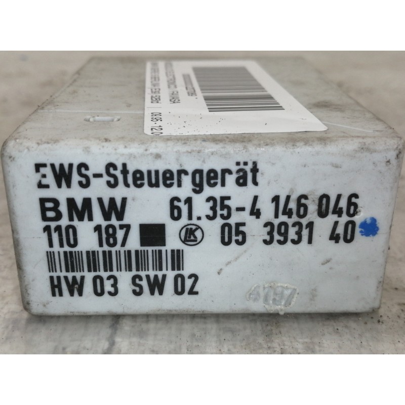 Recambio de modulo electronico para bmw serie 5 berlina (e39) 525td referencia OEM IAM 61354146046 05393140 
