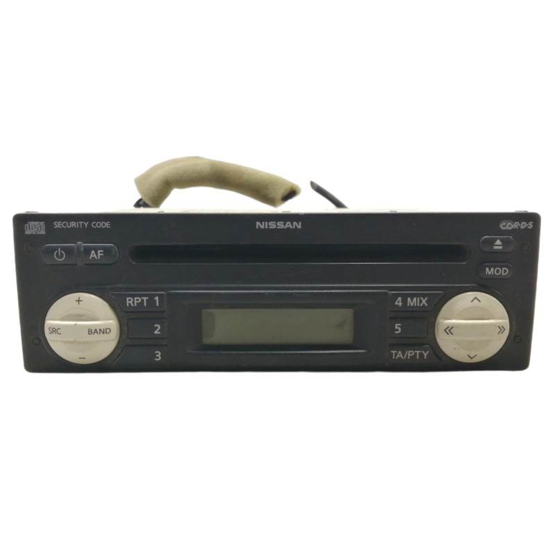 Recambio de sistema audio / radio cd para nissan micra (k12e) acenta referencia OEM IAM 7643349318 7277218 BP33494 