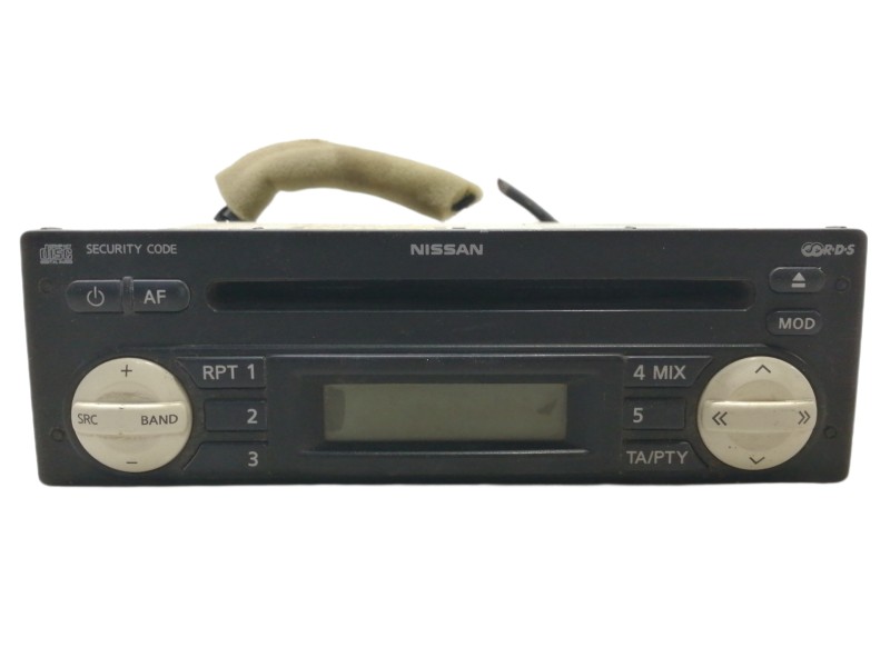 Recambio de sistema audio / radio cd para nissan micra (k12e) acenta referencia OEM IAM 7643349318 7277218 BP33494 