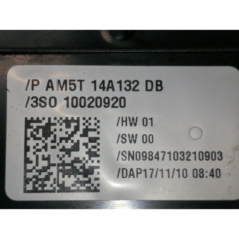 Recambio de mando elevalunas delantero izquierdo para ford c-max titanium referencia OEM IAM AM5T14A132DB 10020920 3S010020920