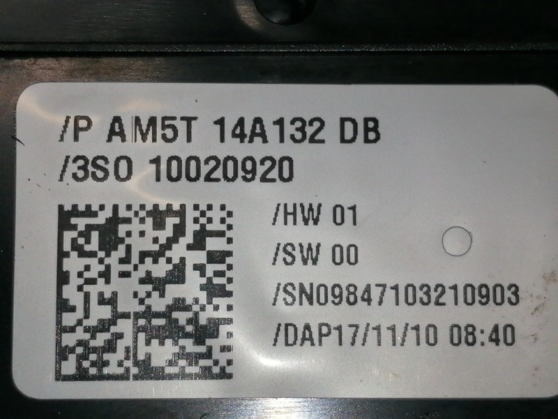 Recambio de mando elevalunas delantero izquierdo para ford c-max titanium referencia OEM IAM AM5T14A132DB 10020920 3S010020920