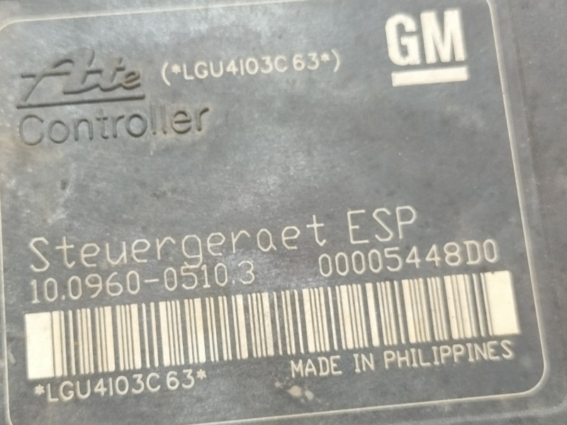 Recambio de abs para opel astra h berlina enjoy referencia OEM IAM 13157577  