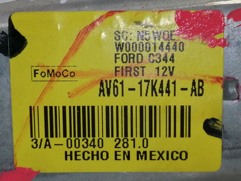 Recambio de motor limpia trasero para ford c-max titanium referencia OEM IAM AV6117K441AB  