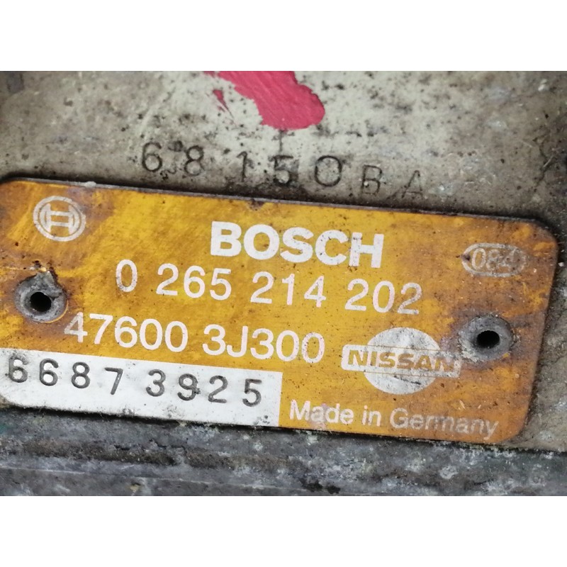 Recambio de abs para nissan primera berlina (p11) 2.0 navigation referencia OEM IAM 0265214202 476003J300 