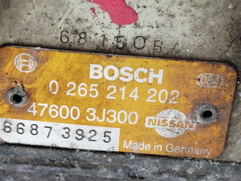 Recambio de abs para nissan primera berlina (p11) 2.0 navigation referencia OEM IAM 0265214202 476003J300 