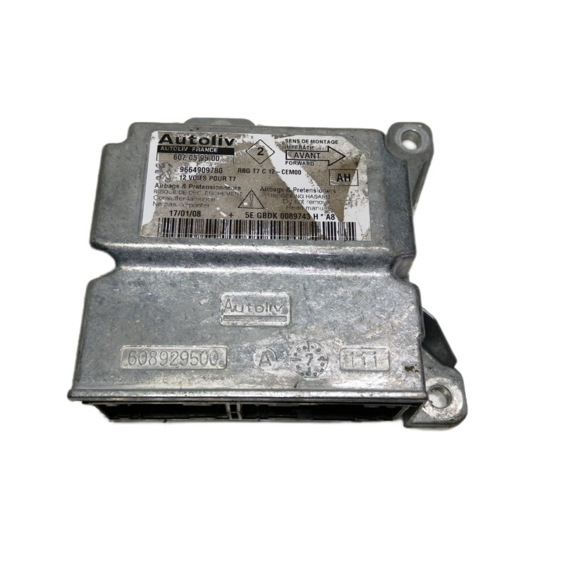 Recambio de centralita airbag para peugeot 308 premium referencia OEM IAM 9664909780 607059500 608929500