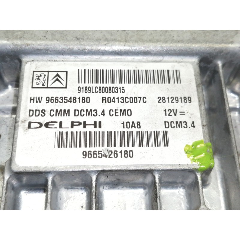 Recambio de centralita motor uce para peugeot 308 premium referencia OEM IAM HW9663548180 R0413C007C 9665426180